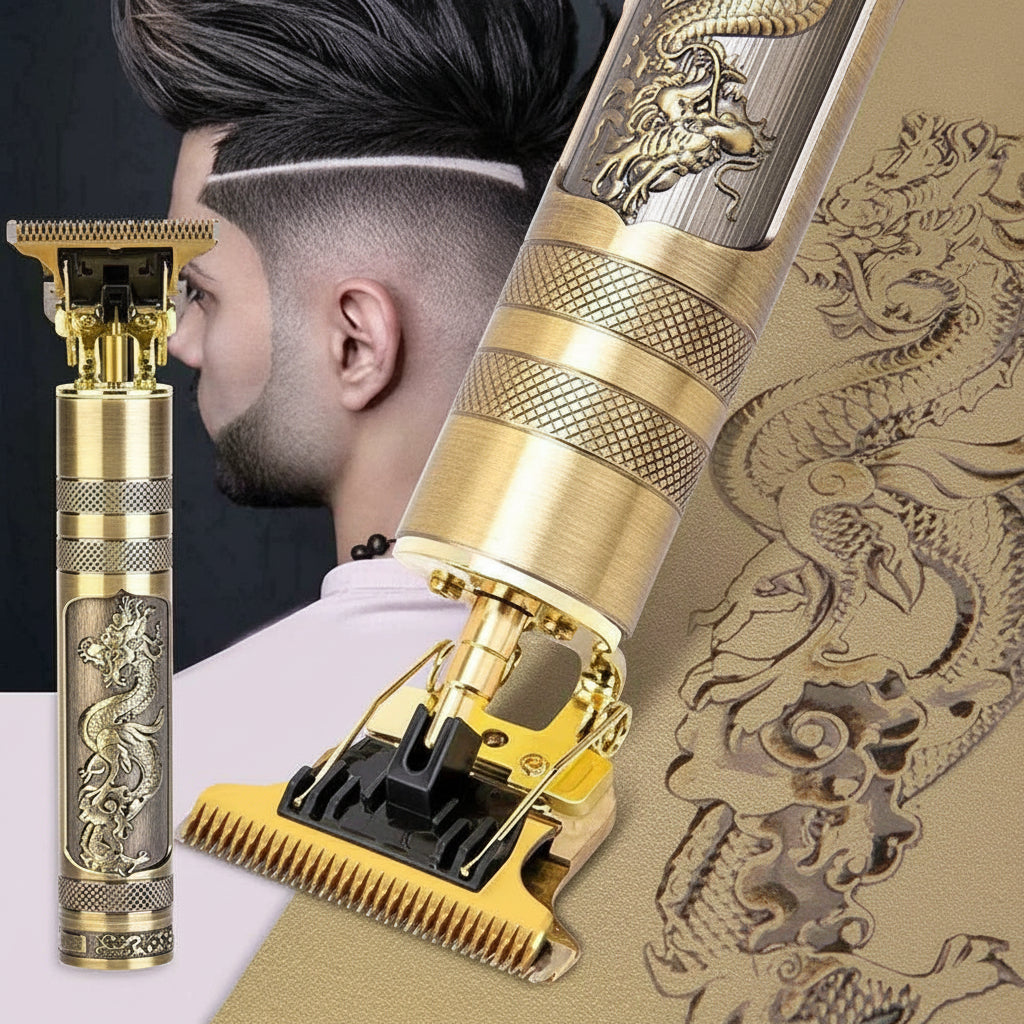 T9 Vintage Hair Trimmer For Men | T9 Rechargeable Shaver Machine For Men | Professional Hair Trimming Machine | Hair Trimmer and Shaver For Boys (Metal Body)